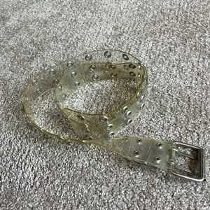 VTG 00’s / Y2K Clear Studded Unisex Belt